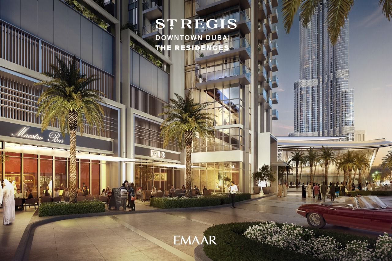 St. Regis Residences in Downtown Dubai By Emaar